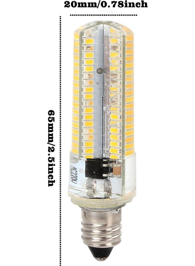 لمبات بضوء LED بتصميم كوز ذُرة بقدرة 7 وات مكوّنة من 10 قطع أبيض دافئ 8 x 15 x 4Ø³Ù†ØªÙŠÙ…ØªØ± - Image 2
