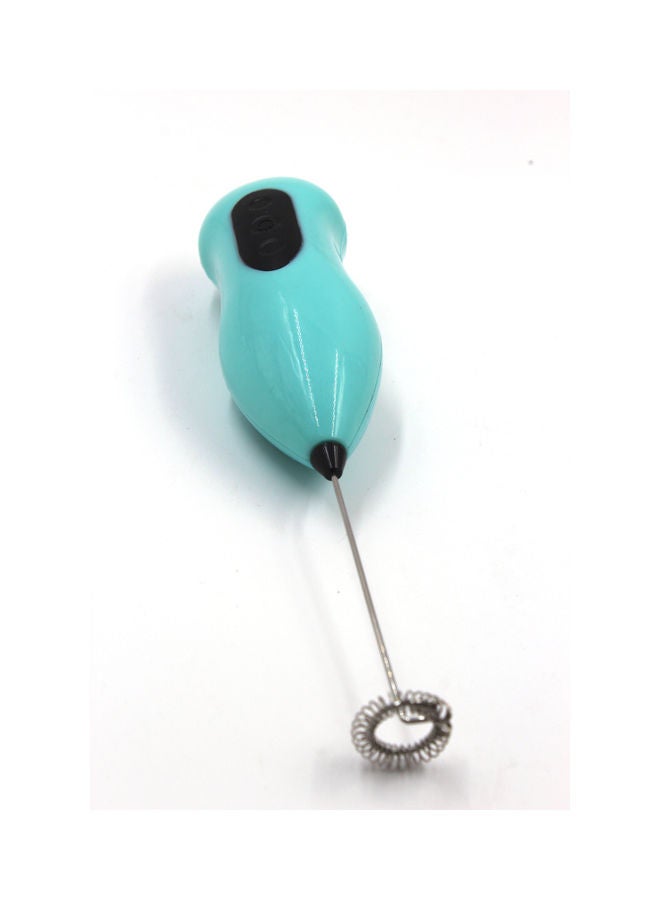 Generic Electric Milk Frother Coffee Shake Mixer Blue/Black/Silver 