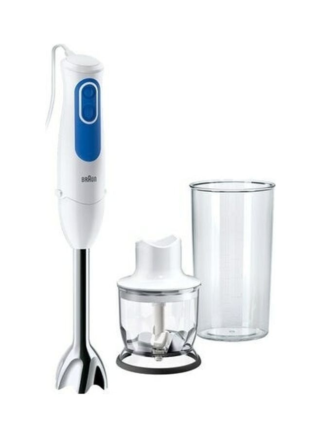 BRAUN Multiquick Electric Hand Blender MQ 3020 Pesto White/Blue  - Image 1