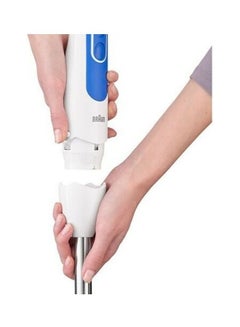 BRAUN Multiquick Electric Hand Blender Set MQ 3035 WH Sauce White/Blue  - Image 3