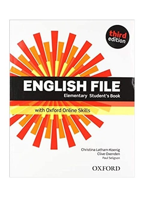 English File 3Rd Edition Elementary Student'S Book With Oxford Online Skills Audiobook English by Christina Latham - 38544