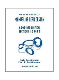 Manual Of Gear Design Combined Edition Sections 12 And 3 paperback english - 1981