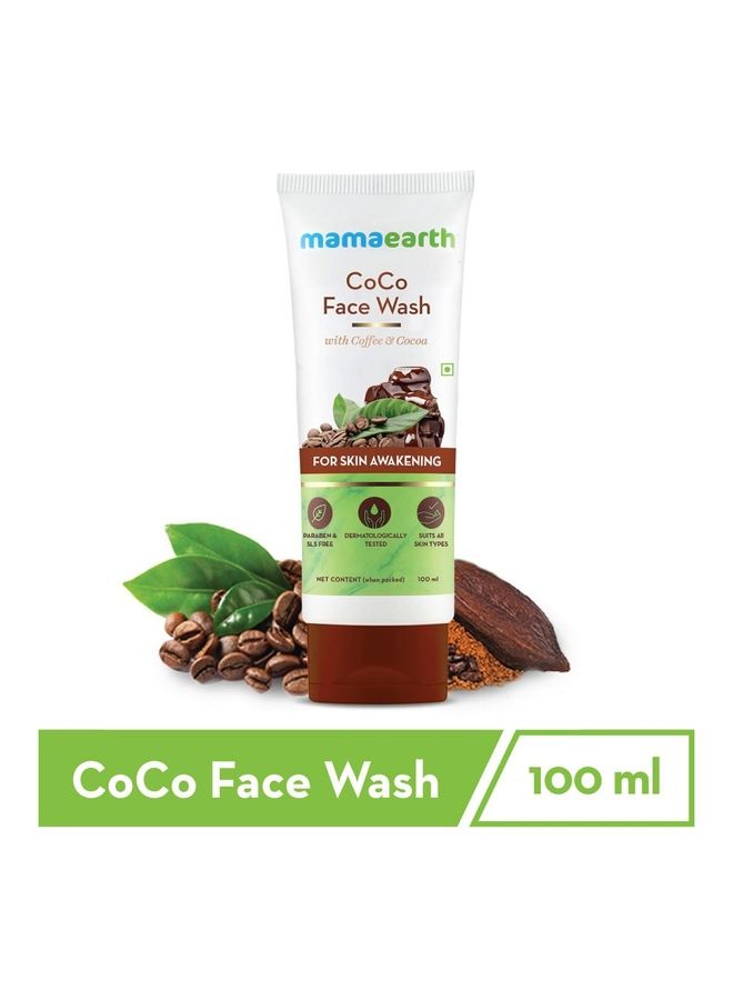 Mamaearth - Coco Facewash For Skin Awakening 100ml - Image 1