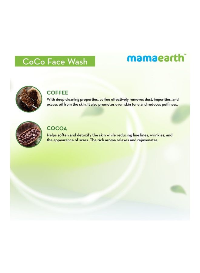 Mamaearth - Coco Facewash For Skin Awakening 100ml - Image 1