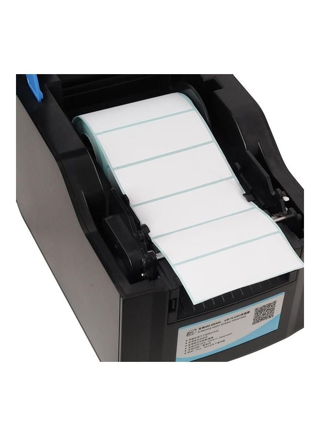 Xprinter - Thermal Barcode Sticker Printer Black/Blue - Image 1