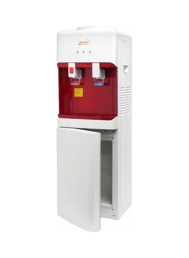 Speed Hot And Cold Series Top Load Water Dispenser With Cabinet SP-199R White/Red - Image 2