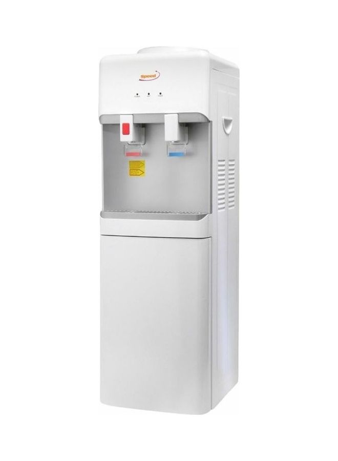 Speed Hot And Cold Series Top Load Water Dispenser With Cabinet SP-199S White/Silver