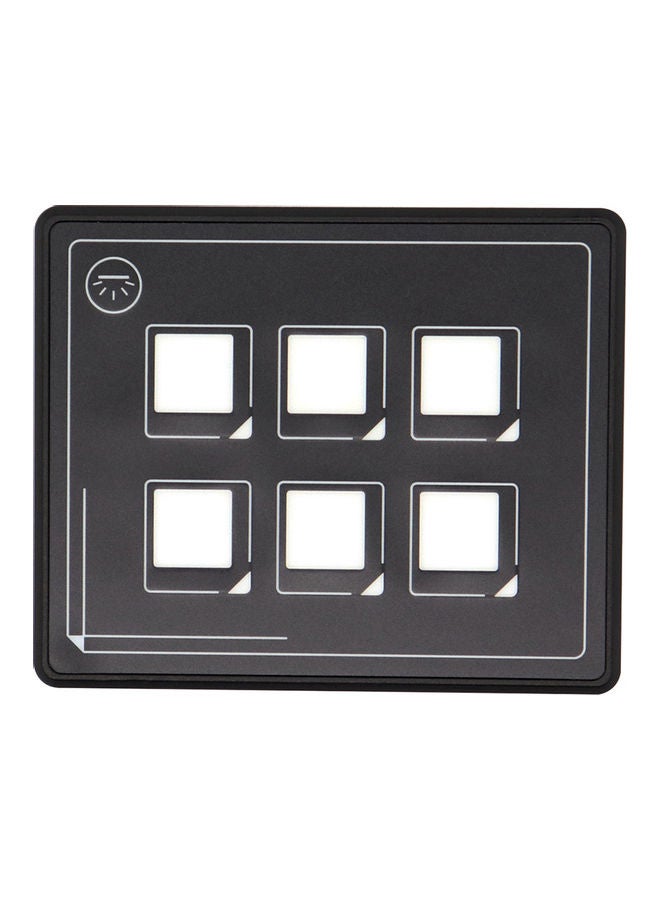 لوحة مفاتيح جديدة موديل ال2019 مقاومة للماء ب6 دبابيس تعمل بجهد 12 فولت و24 فولت - Image 1