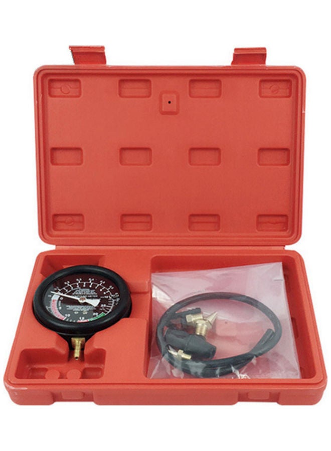 Generic 2-Piece Carburetor Carb Valve Fuel Pump Pressure And Vacuum Tester Gauge Test Kit  - Image 5