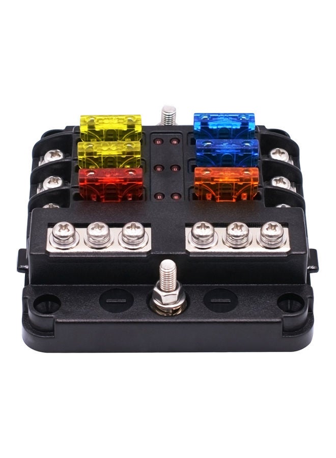 Generic 6-Way Fuse Box With Negative Bus  - Image 4