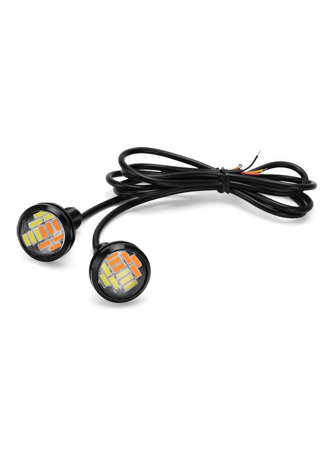 Generic 10-Pieece 23mm Eagle Eye LED Bulb DRL Light Ultra Thin Waterproof Set  - Image 1