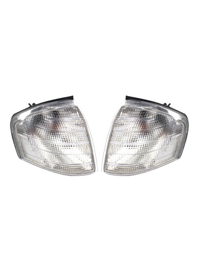 A Pair Of Corner Signal Light Replacement For Mercedes Benz C Class W202 94-00 - Image 1