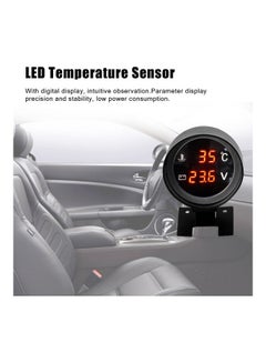 Generic Round LED Digital Car Truck Water Temp Gauge  - Image 5
