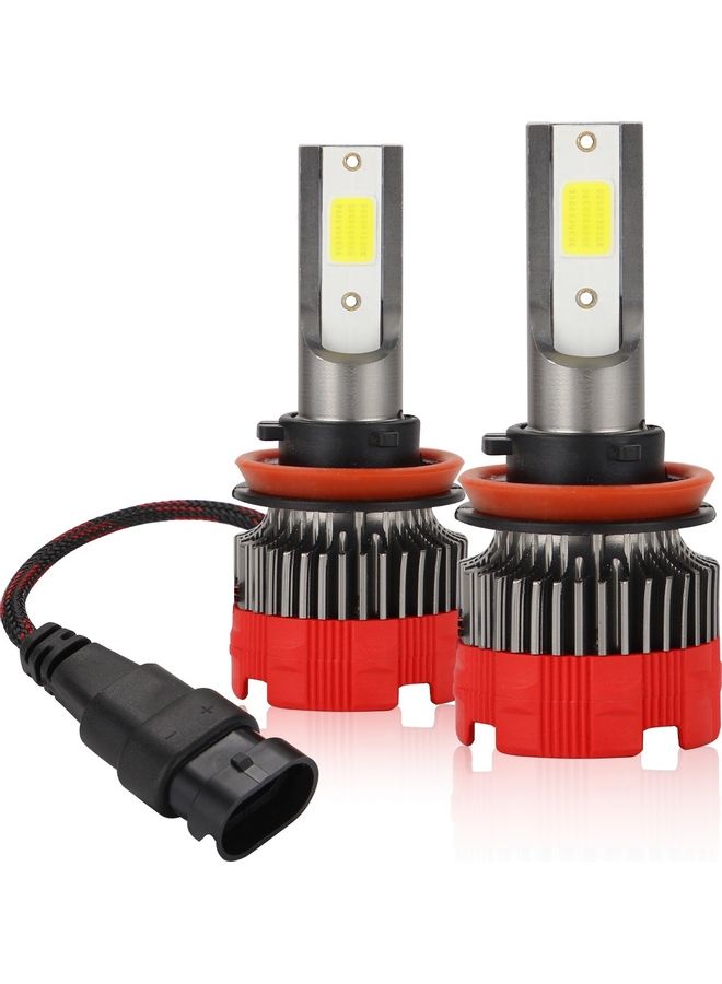 Generic 2-Piece H11 LED Headlight Bulb  - Image 1