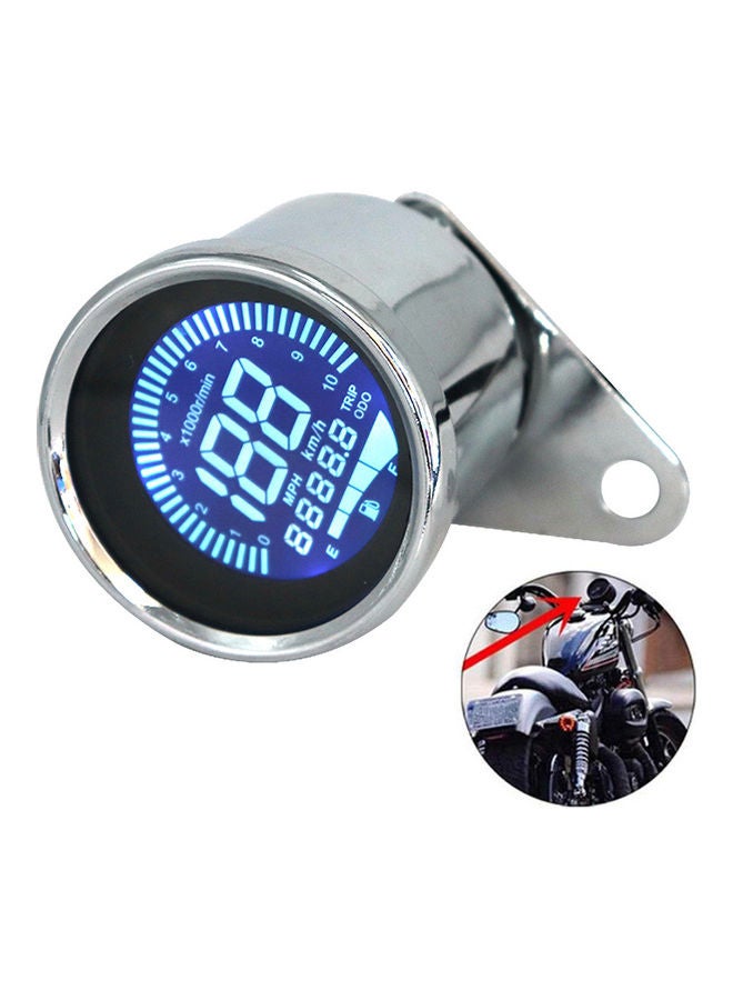 Universal 12V LED Digital Motorcycle Speedometer - Image 4