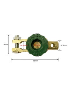 Generic Battery Disconnect  Side Post Electric Power  Isolator  - Image 5