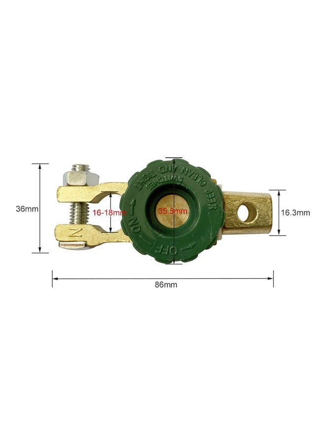 Generic Battery Disconnect  Side Post Electric Power  Isolator  - Image 5