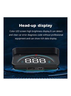 Generic Intelligent Heads Up Display High Definition Refitted Speedometer For Automobile Vehicle Heads Up Display Car Digital Speedometer  - Image 3