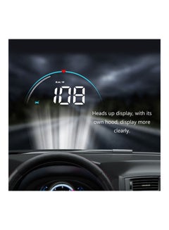 Generic Intelligent Heads Up Display High Definition Refitted Speedometer For Automobile Vehicle Heads Up Display Car Digital Speedometer  - Image 4