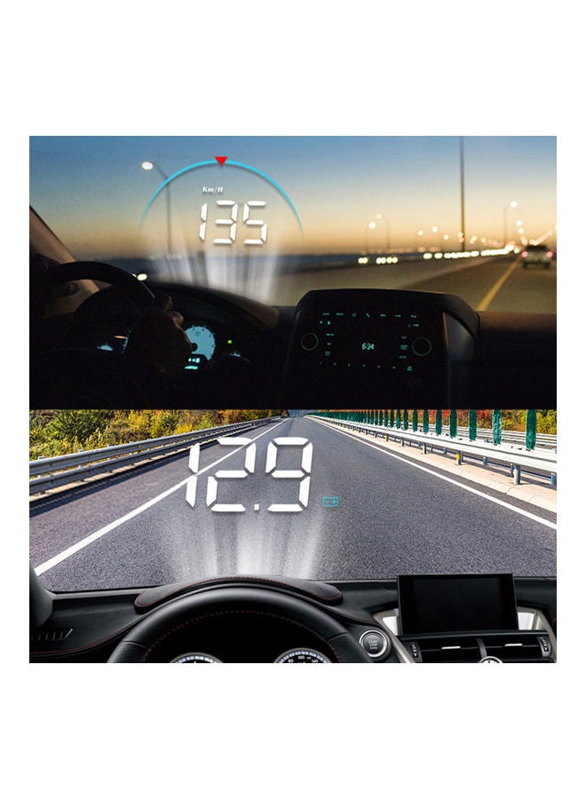 Generic - Intelligent Heads Up Display High Definition Refitted Speedometer For Automobile Vehicle Heads Up Display Car Digital Speedometer - Image 1