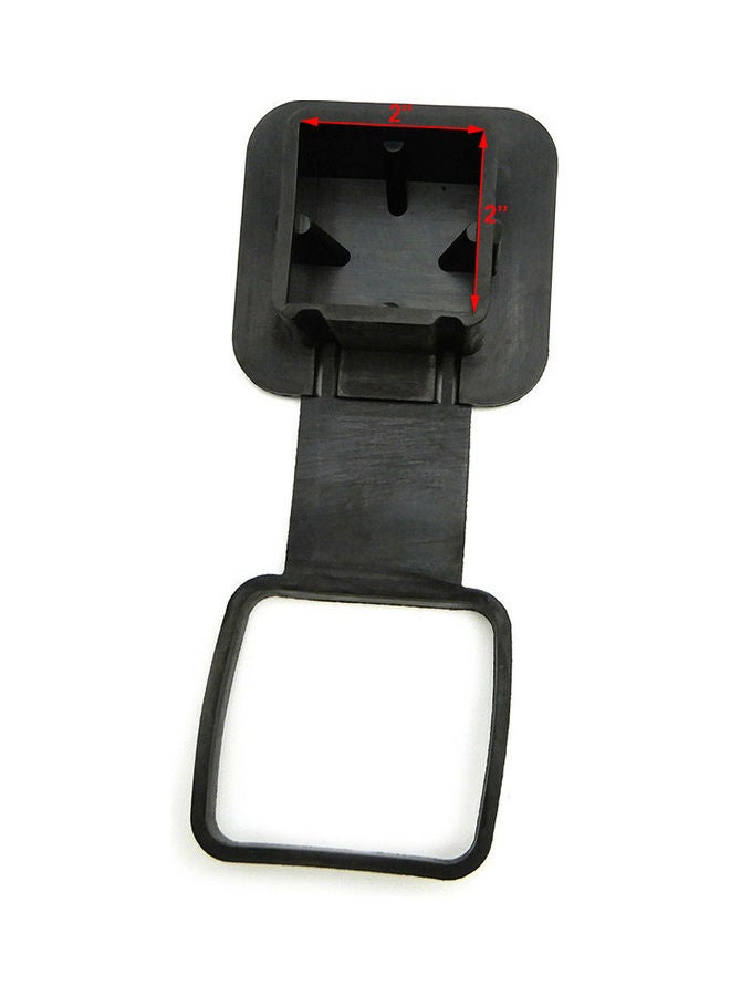 Trailer Hitch Tube Cover 2" Trailer Hitch Receiver Rubber for Toyota 4Runner RAV4 - Image 2