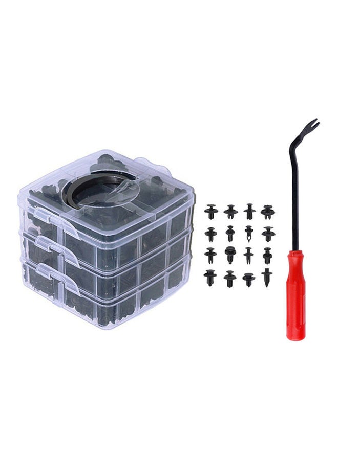 Generic 630-Piece Car Body Push Pin Rivets Bumper Repairing Kits With Fastener Clip - Image 1