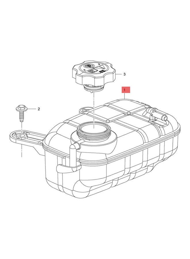 Generic Coolant Overflowing Expansion Tank - Image 1