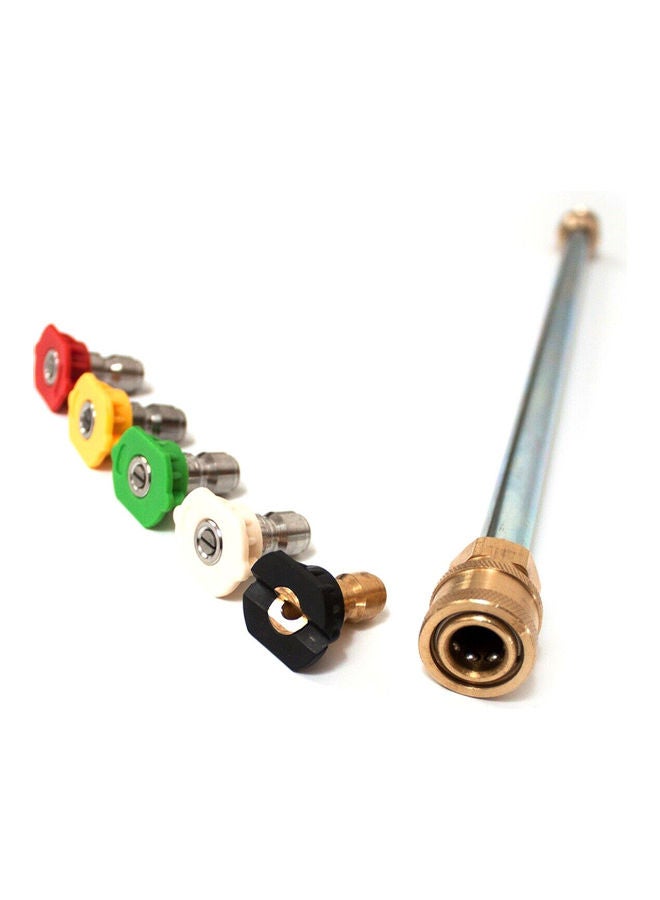 Generic 4000PSI Washer Wand Lance 5 Nozzle Tips Universal for High Pressure Gasoline Powered Sprayer  - Image 5
