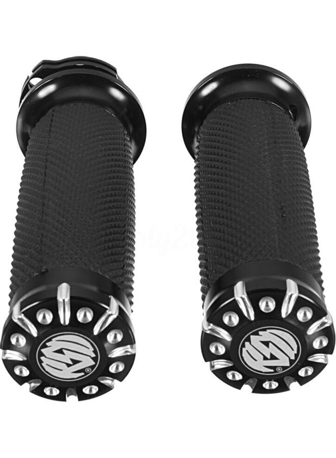 Generic 1 Pair Motorcycle Handlebar Hand Grips  - Image 1