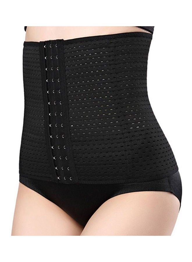 Corset Waist Tummy Control Trainer Belt Black - Image 2