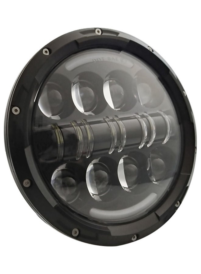 Generic Round Motorcycle LED Headlight With DRL Replacement For Jeep Wrangler JK JKU LJ TJ Glide Road King Fatboy  - Image 5