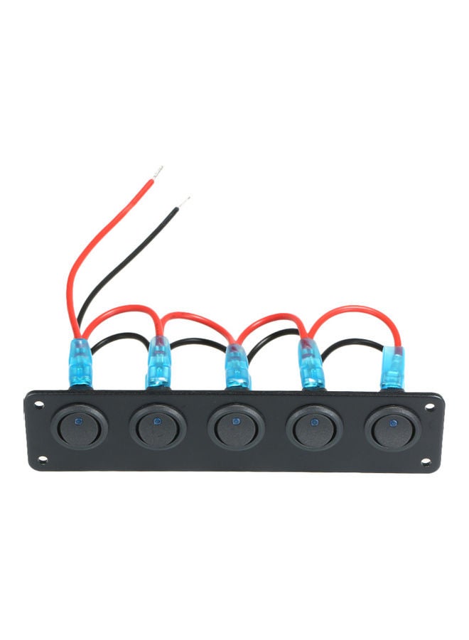 عدة لوحة المفاتيح المزودة بزر تشغيل وإيقاف بجهد 12/24 فولت لسيارات RV الترفيهية والقوارب البحرية والمقطورة - Image 1