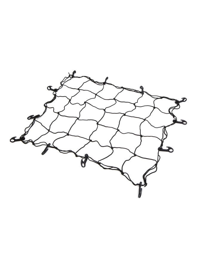 Generic - Motorcycle Cargo Net Helmet Mesh Bungee Cord With Hook - Image 1