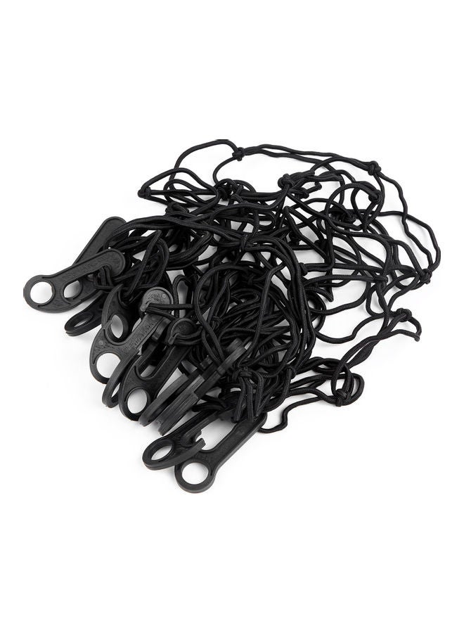 Generic - Motorcycle Cargo Net Helmet Mesh Bungee Cord With Hook - Image 1