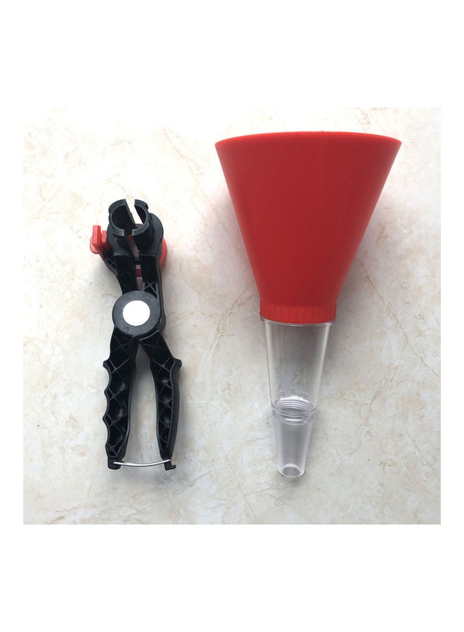 Generic - Car Engine Oil Funnel Kit Universal  Oil Charging System Device Style2 - Image 1