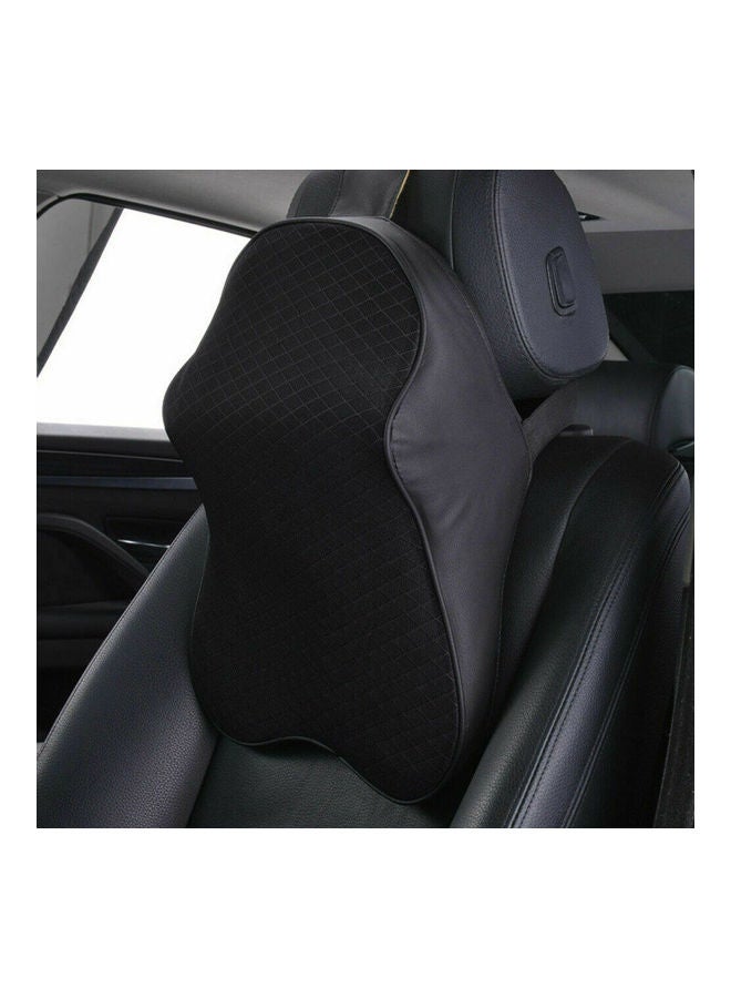 Generic 1PC Car Seat Headrest Pad Memory Foam Pillow Head Neck Rest Support Cushion Black Small  - Image 3