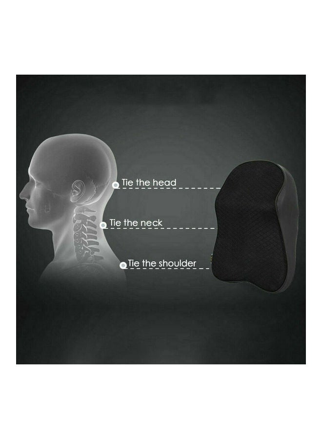Generic 1PC Car Seat Headrest Pad Memory Foam Pillow Head Neck Rest Support Cushion Black Small  - Image 5