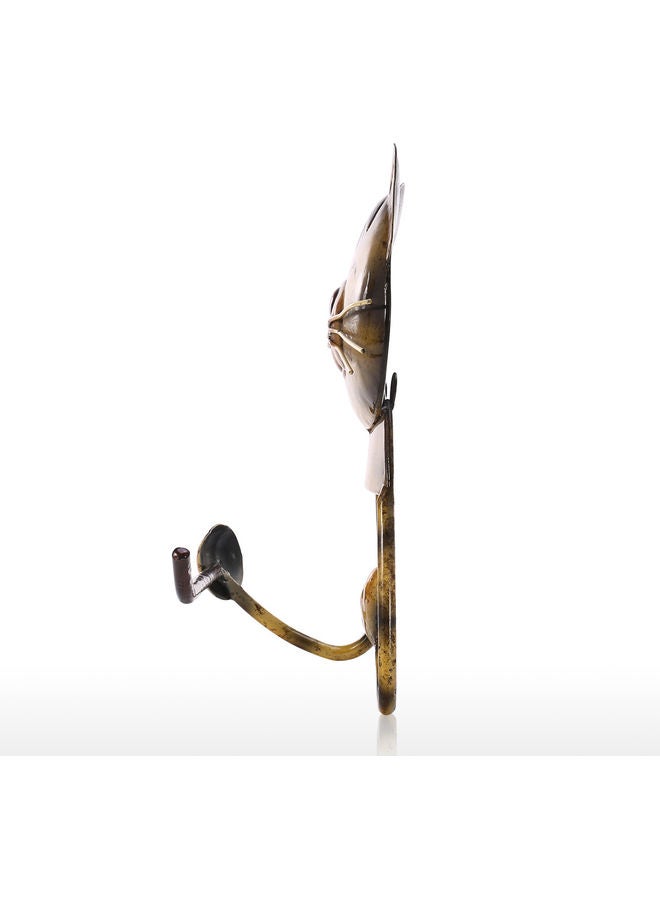 توراتس حامل ورق تواليت على شكل قطة أصفر/بني - Image 3