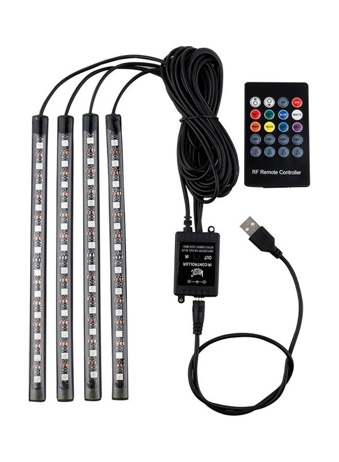 Generic 36 LED DC 12V  Music Car USB Interior Light  - Image 1