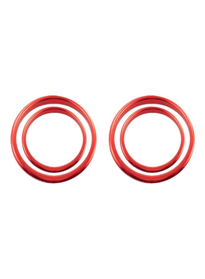 Generic 4-Piece Air Conditioner Vent Cover Ring Set  - Image 1