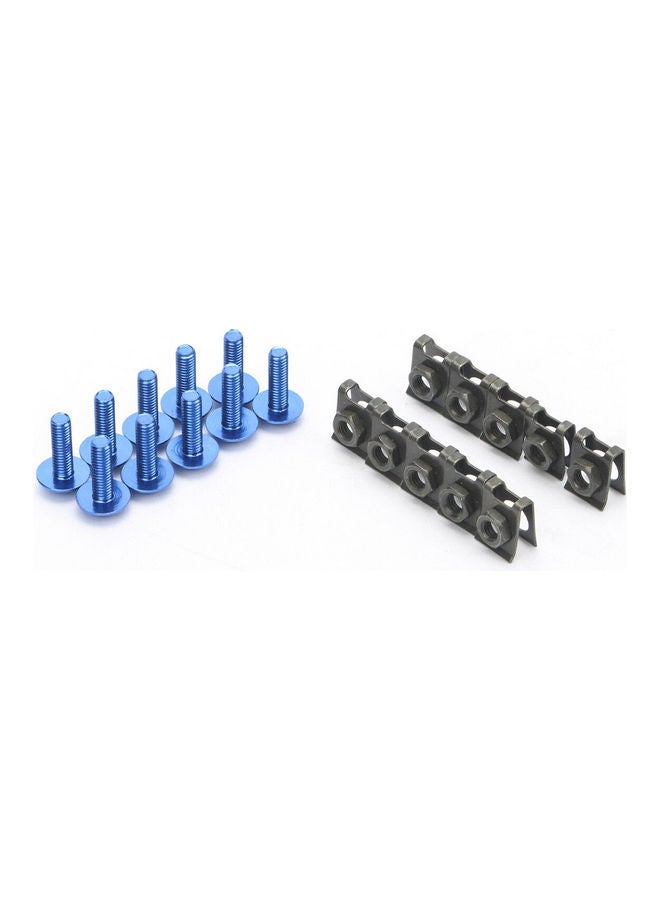 Generic Pack Of 10 Motorcycle Fairing Bolts  - Image 2