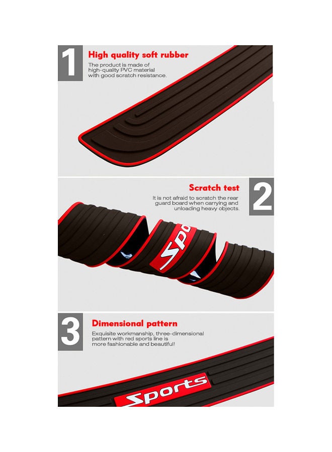 Generic Car Rubber Strip Sticker  - Image 5