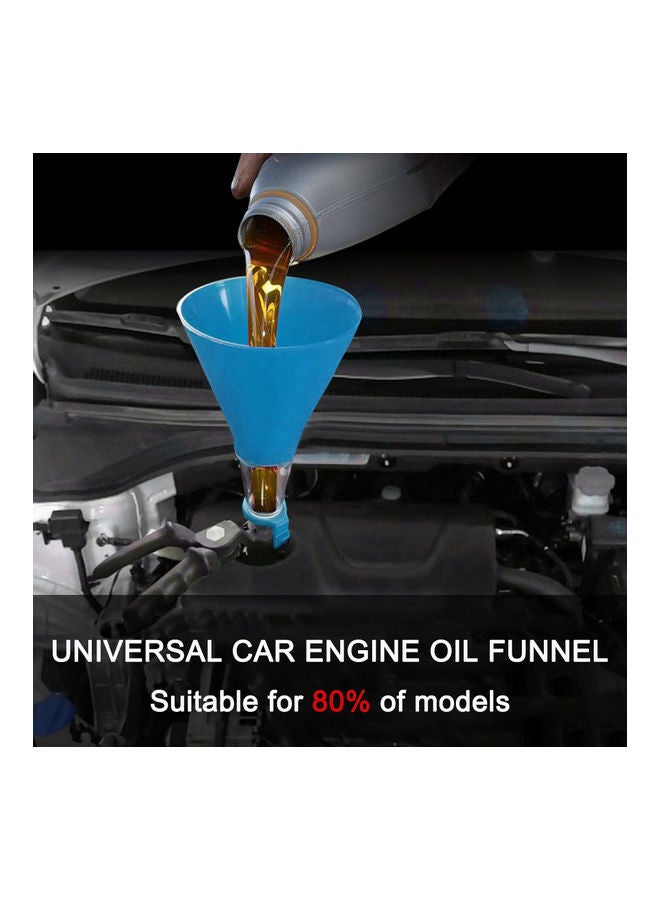 Car Engine Oil Funnel Kit Universal  Oil Charging System Device Style1