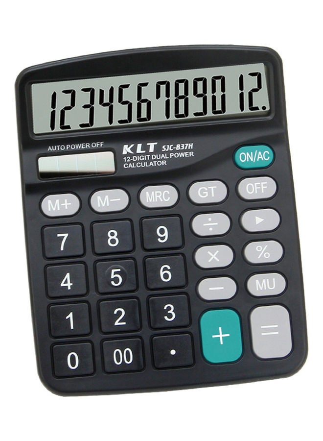 Generic Electronic Calculator for Accounting Tool Black  - Image 1