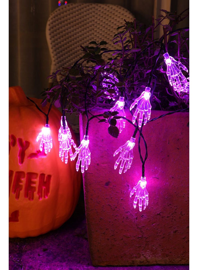 2M String Transparent Finger Light Purple 20 x 20 x 20cm - Image 1