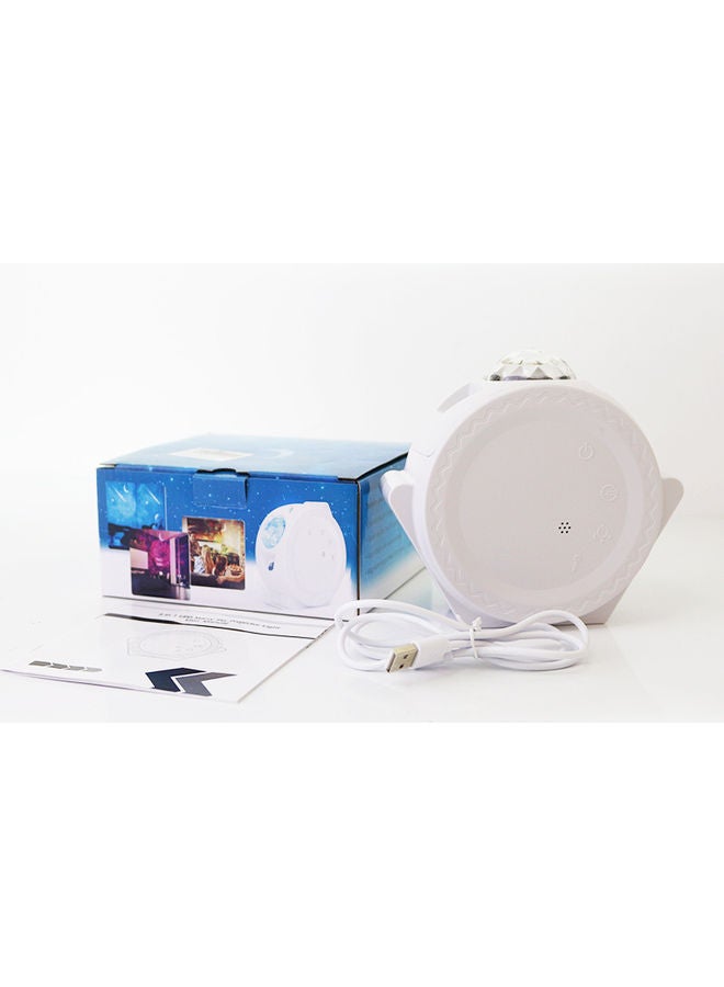 6-Colour LED Projector Night Light White 15 x 15 x 15cm - Image 5