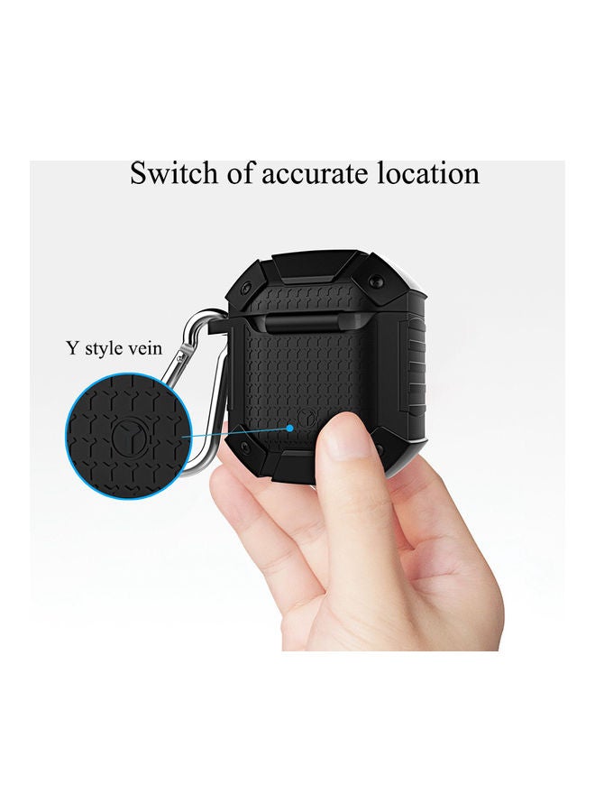 Shockproof Earphone Case for Apple AirPods Grey  - Image 5