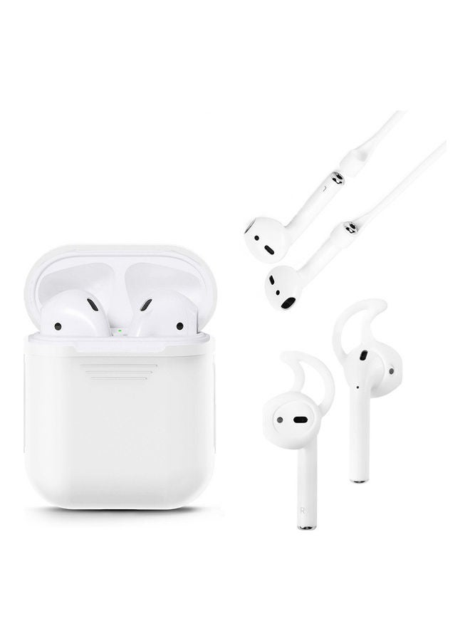 Silicone Case For Apple AirPods White 