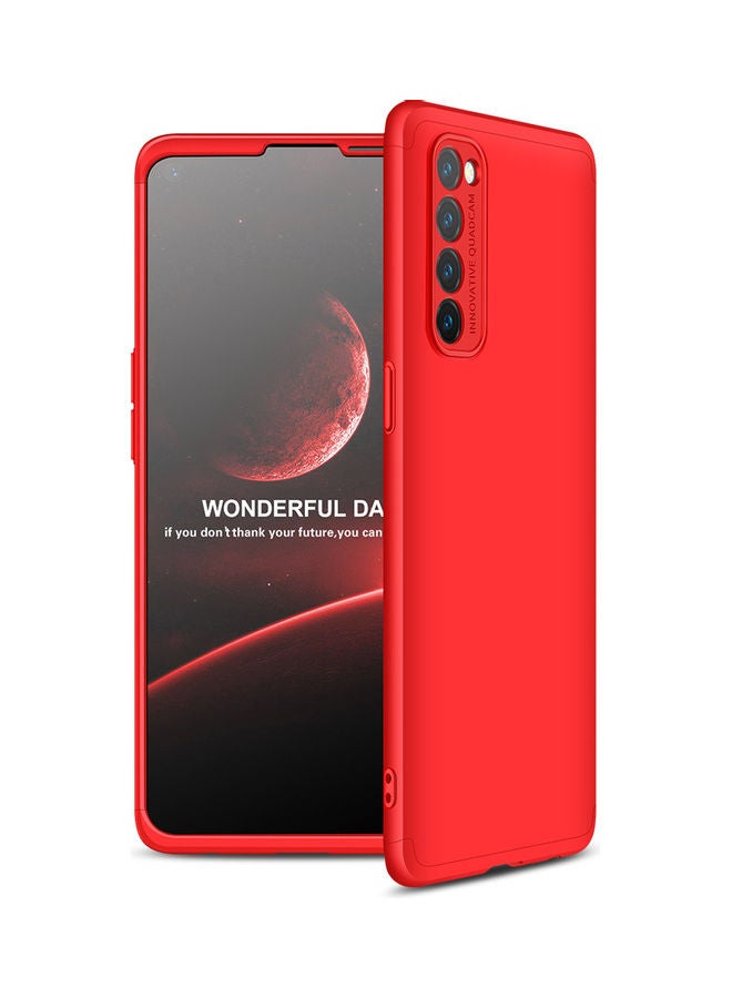 Mobile Phone Cover for OPPO Reno 4 and 4-Pro Red - Image 1