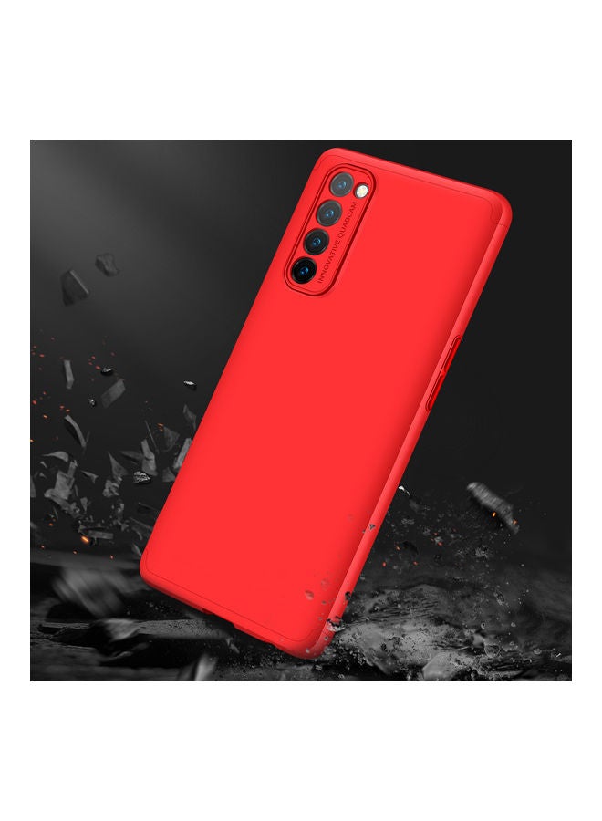 Mobile Phone Cover for OPPO Reno 4 and 4-Pro Red - Image 2